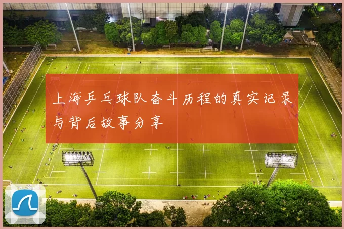 上海乒乓球队奋斗历程的真实记录与背后故事分享